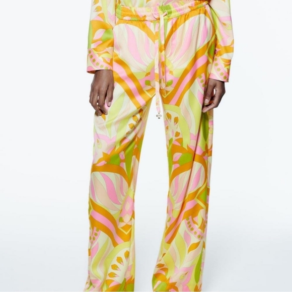 Zara Wide Leg Pant XXL - Picture 4 of 14